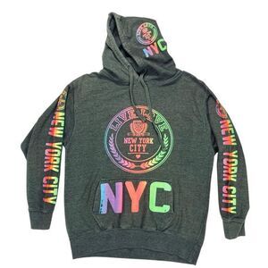 Popular Apparel Oversized Hoodie Women S Grunge Y2k Sporty Comfy Casual Pull On